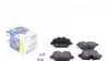 Колодки тормозные (задние) BMW 1 (E81/E82/E87)/3 (E90/E91/E92/E93) 04-13 181664-700