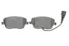 181597701 Колодки гальмівні (передні) Seat Ibiza/VW Polo 01-09/Skoda Fabia 99-14/Roomster 06-15 (+датчик) ICER підбір по vin на Brocar