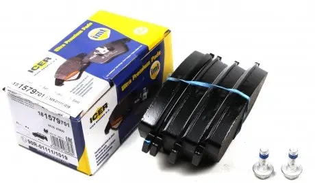 181579701 Колодки гальмівні (передні) Renault Kangoo 01- ICER підбір по vin на Brocar