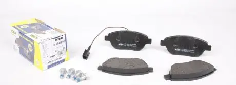 181440701 Колодки гальмівні (передні) Fiat Doblo 01-/Fiorino/Qubo/Punto 09-/Idea 05-/Opel Combo 12- (+датчик) ICER підбір по vin на Brocar