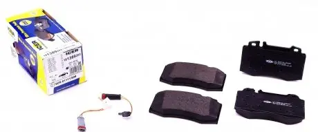 181389203 Колодки тормозные (передние) MB C-class (W203)/E-class (W211)/S-class (W220) 00-09 (+датчики) ICER подбор по vin на Brocar
