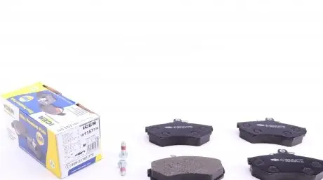 181157700 Колодки тормозные (передние) Audi A4 94-01/VW Passat B5 96-00 ICER подбор по vin на Brocar