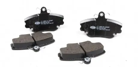 180993700 Колодки тормозные (передние) Renault Megane 96-03/Clio 90-/Logan/Dacia Sandero 08- (+датчики) ICER подбор по vin на Brocar