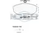Колодки тормозные (передние) Audi 80 82-84/90 84-87/100 77-83/VW Passat B2/B3/B4 85-97/Golf 91-99 180809-700