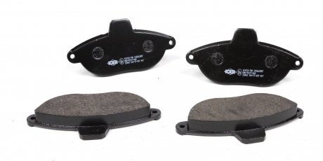 141122700 Колодки тормозные (передние) Citroen Jumpy/Fiat Scudo/Ulysse/Peugeot Expert/806 95-06 (+датчики) ICER подбор по vin на Brocar