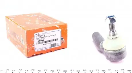 17FR3516 Наконечник тяги рулевой (L) Ford Fiesta/Fusion 01-12 (поперечн.) ASMETAL подбор по vin на Brocar