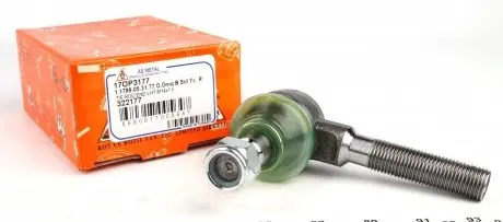 17OP3177 Наконечник тяги рульової (L) Opel Omega B (внутр.) ASMETAL підбір по vin на Brocar