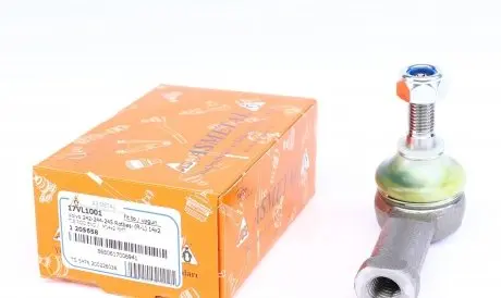 17VL1001 Наконечник тяги рульової Volvo 240/260/740/940 -98 ASMETAL підбір по vin на Brocar