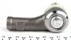 17VW1255 Наконечник тяги рульової (L) Audi A3/Skoda Octavia/VW Golf IV 95-10 (L=75mm) (короткий) ASMETAL підбір по vin на Brocar
