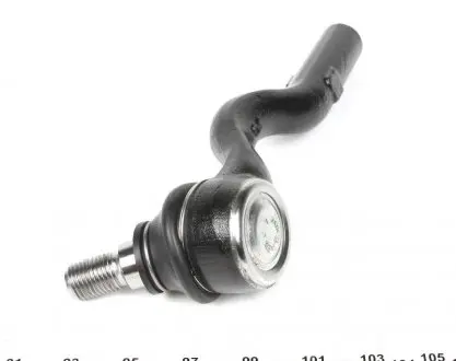 9100870110 Наконечник тяги рулевой (R) MB E-class (W210/S210) 95-03 RTS підбір по vin на Brocar