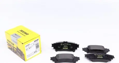 2552501 Колодки гальмівні (задні) Lexus GS/IS III/RC 12- TEXTAR підбір по vin на Brocar