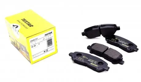 2548101 Колодки гальмівні (задні) Toyota Highlander/Kluger 07- (Akebono) TEXTAR підбір по vin на Brocar