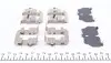 2529201 Колодки тормозные (задние) Hyundai ix35/Sonata/Kia Cerato/Sportage 09- (Mando) Q+ TEXTAR підбір по vin на Brocar
