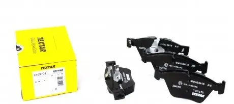 2469701 Колодки тормозные (передние) BMW 5 (F10/F11) 09- (Teves) Q+ TEXTAR подбор по vin на Brocar