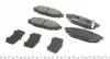 2427101 Колодки гальмівні (задні) Subaru Impreza/Outback/Forester 03- (Akebono) TEXTAR підбір по vin на Brocar