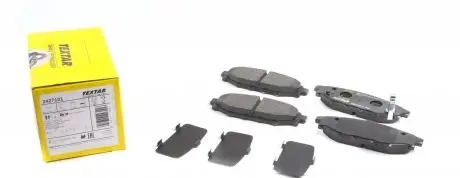 2427101 Колодки тормозные (задние) Subaru Impreza/Outback/Forester 03- (Akebono) TEXTAR подбор по vin на Brocar