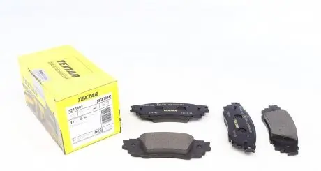 2243401 Колодки гальмівні (задні) Toyota Camry 17-/Rav4 18-/Lexus ES VII 18-/RX 15- (Akebono) TEXTAR підбір по vin на Brocar