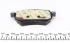 2234901 Колодки тормозные (задние) Mazda 6 2.0/2.5 12- (Akebono) TEXTAR підбір по vin на Brocar