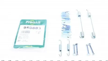 950883 Ремкомплект колодок стояночного гальма FRENKIT підбір по vin на Brocar