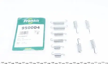 950004 Комплект пружинок колодок ручника MB Sprіnter 906, 515 (спарка) (172x42) (Ate) FRENKIT підбір по vin на Brocar