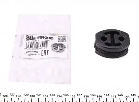 26263 Гумка глушника Fiat Ducato 94- IMPERGOM підбір по vin на Brocar