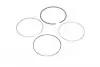 01568N2 Кольца поршневые Ford Focus 1.8i 06-12/Mondeo 1.8i 00-07 (83.51mm/+0.5) (1.2-1.2-2.5) MAHLE / KNECHT підбір по vin на Brocar