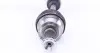 1004980631 Полуось (передняя) Skoda Fabia 99-14/Roomster 06-15 (L) (36x30x501) MEYLE підбір по vin на Brocar