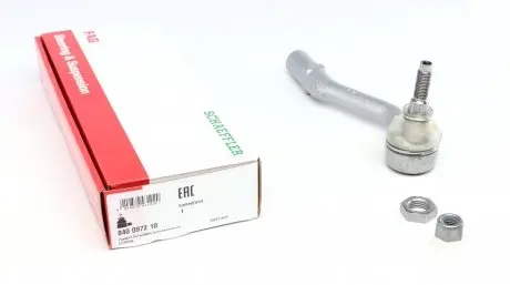 840097210 Наконечник тяги рулевой (R) Citroen C2/C3 FAG підбір по vin на Brocar