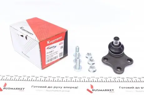 1905811 Опора шаровая (передняя/снизу) Citroen Berlingo/Peugeot Partner 96- (d=16mm) (+PS) KAPIMSAN подбор по vin на Brocar