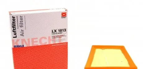 LX1813 Фильтр воздушный Ford Fiesta/Fusion 1.6TDCI 04- MAHLE / KNECHT подбор по vin на Brocar