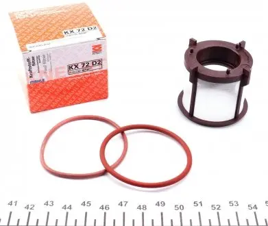 KX72D2 Фильтр топливный MB Atego 98-/Axor 02-/Actros 96- MAHLE / KNECHT підбір по vin на Brocar