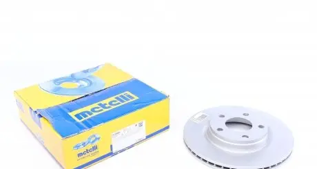 230468C Диск гальмівний (передній) Audi A4 95-08/Seat Exeo 08-13/VW Passat 96-00 (280x22) (з покр.) (вент.) METELLI підбір по vin на Brocar