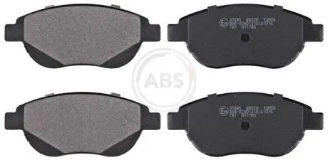 37885 Колодки тормозные пер. C4 04-11 A.B.S. подбор по vin на Brocar