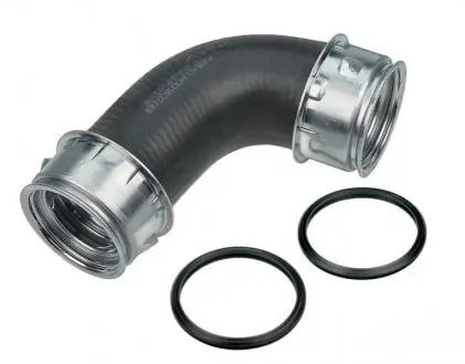 1000360041 Патрубок системи охолодження (зверху) Audi A3/Seat Leon/Skoda Octavia/SuperB/VW Golf/Passat 2.0D 03- MEYLE підбір по vin на Brocar