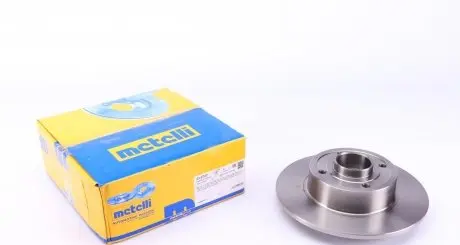 230722 Диск тормозной (задний) Renault Clio 05-/Megane 02- (240х8) (+ABS) (с подшипником) (+ESP) (полный) METELLI подбор по vin на Brocar