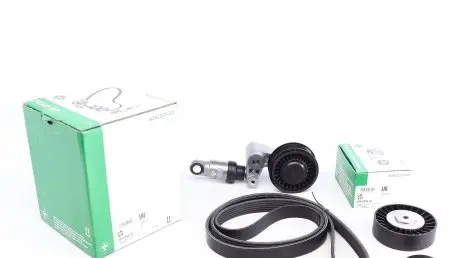529024410 Комплект ремня генератора VW LT 2.5 TDI 96-06 (6PK1718) INA підбір по vin на Brocar
