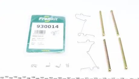 930014 Планка суппорта (переднего) прижимная (к-кт) Toyota HILUX 04-15 FRENKIT подбор по vin на Brocar