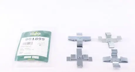 901899 Планка супорта (переднього) прижимна (к-кт) VW Touareg/Porsche Cayenne 06- (Brembo) FRENKIT підбір по vin на Brocar
