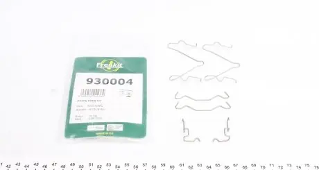 930004 Планка супорта (заднього) прижимна (к-кт) Mitsubishi 97-09 (Sumit) FRENKIT підбір по vin на Brocar