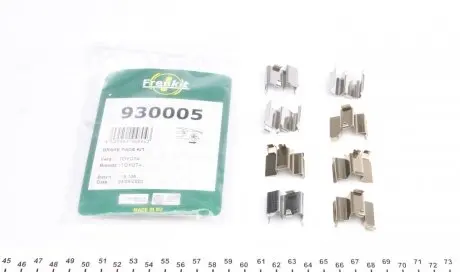 930005 Планка суппорта (заднего) прижимная (к-кт) Toyota Land Cruiser 100 98-08 (Toyota) FRENKIT подбор по vin на Brocar