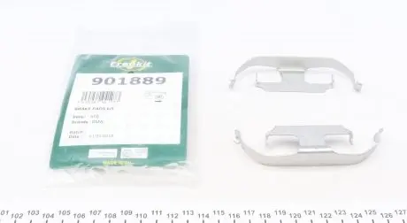 901889 Планка суппорта (заднего) прижимная (к-кт) BMW 3 (F30/F80) 3.5 i/d 11- (Ate) FRENKIT подбор по vin на Brocar