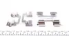 901861 Планка супорта (переднього) прижимна (к-кт) Ford Transit Courier 14- (Lucas) FRENKIT підбір по vin на Brocar