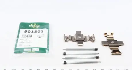 901803 Планка супорта (переднього) прижимна (к-кт) MB C-class (W203)/E-class (W211) 00-11 (Brembo) FRENKIT підбір по vin на Brocar