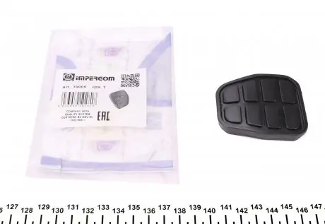 30009 Накладка педали сцепления VW T4 90-03 IMPERGOM підбір по vin на Brocar