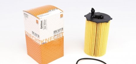 OX417D Фильтр масляный Hyundai Santa Fe/Sorento 3.3/3.5 13- MAHLE / KNECHT подбор по vin на Brocar