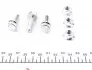 9300354056 Опора шаровая (передняя/снизу/L) Opel Omega A 86-94/Senator B 87-93 (d=18mm) RTS підбір по vin на Brocar