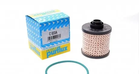 C533A Фильтр топливный Citroen C4/Peugeot 308 1.6/2.0HDI 13- PURFLUX подбор по vin на Brocar