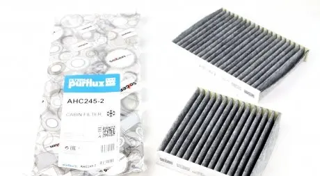 AHC2452 Фільтр салону Citroen C3/Peugeot 207/208 09- (вугільний) PURFLUX підбір по vin на Brocar