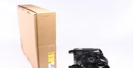 47471 Вентилятор радіатора Chevrolet Aveo 1.4-1.5 05- (з дифузором) NRF підбір по vin на Brocar