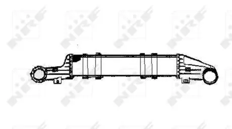 30421 Радіатор інтеркулера MB E-class (W210) 2.7/3.2D 99-03 NRF підбір по vin на Brocar